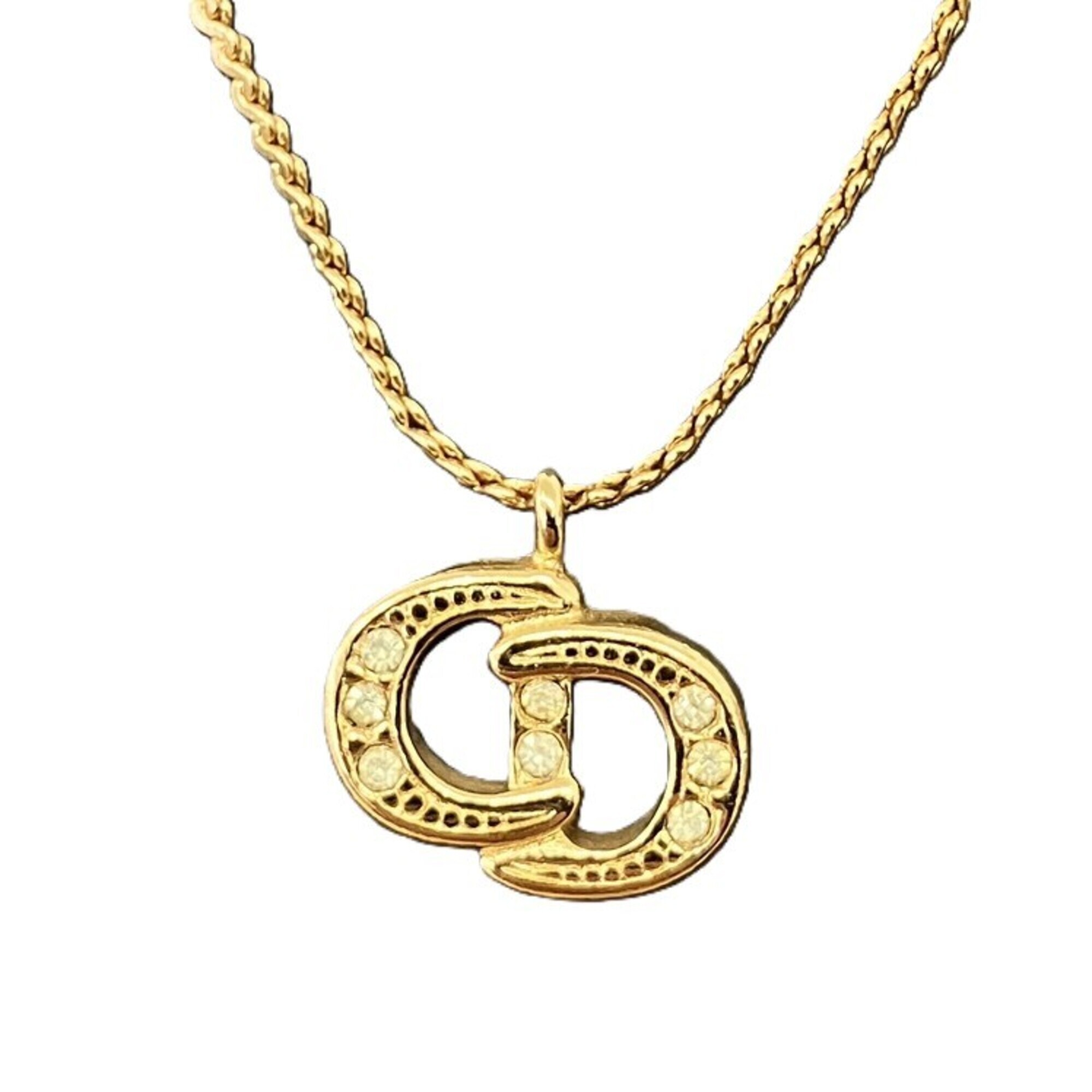Christian Dior Dior Necklace, Gp (Gold Plated)